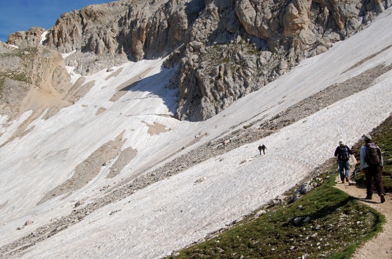 Gran Sasso d''Italia - salita al Corno Grande, 2912 mt.